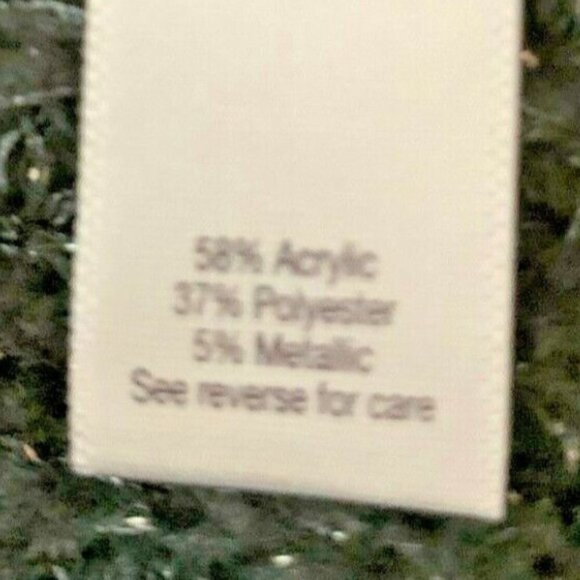 Jennifer Lopez Sequin Sweater XS Gray 193C - Picture 11 of 12